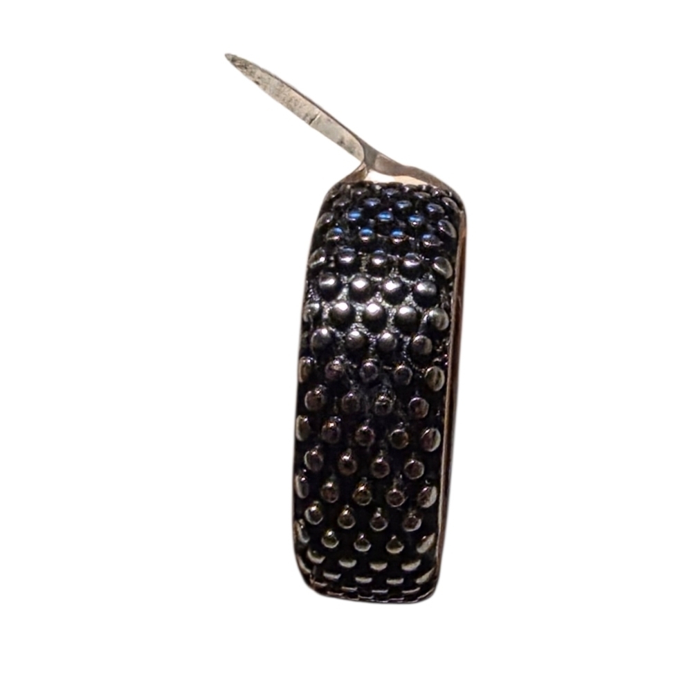 New Stainless Steel Textured Ring Size 12 - Picture 2 of 4
